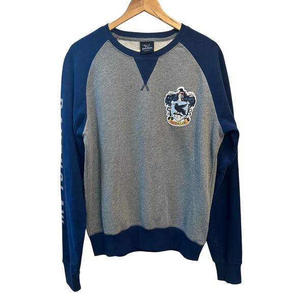 Harry Potter Universal Studios Ravenclaw Gray Pullover Sweatshirt Size Medium - Picture 1 of 8